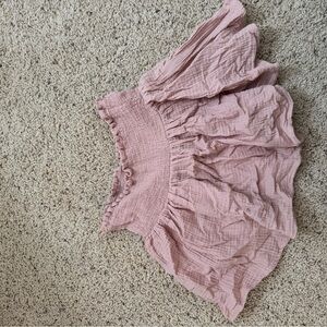 Forever 21 Pink Ruffled Top